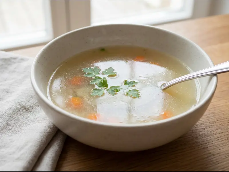 broth-like