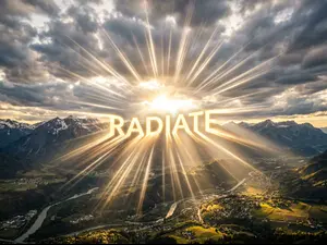 radiate