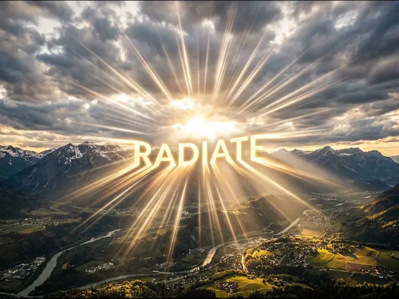 radiate
